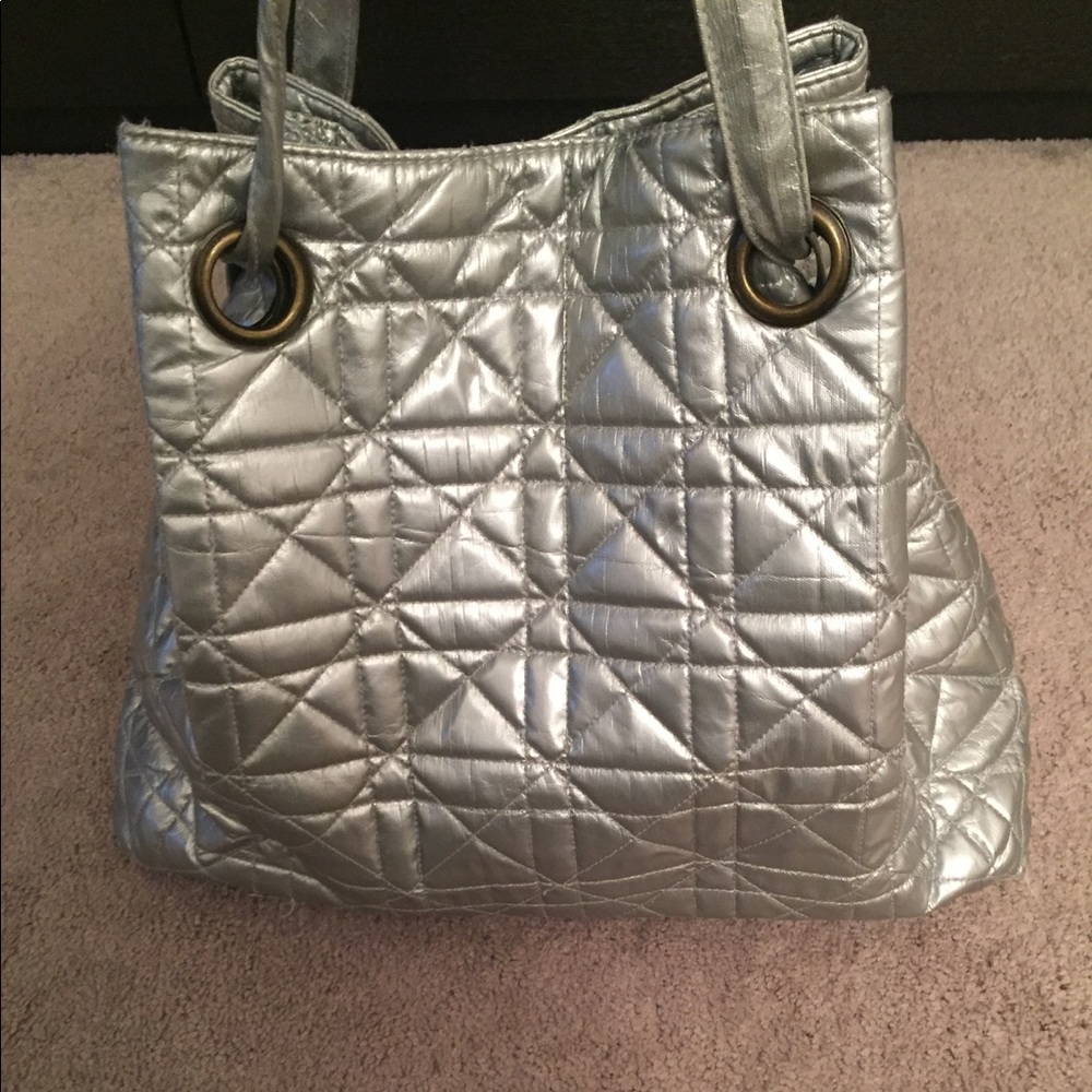Large Silver Buddha Bag